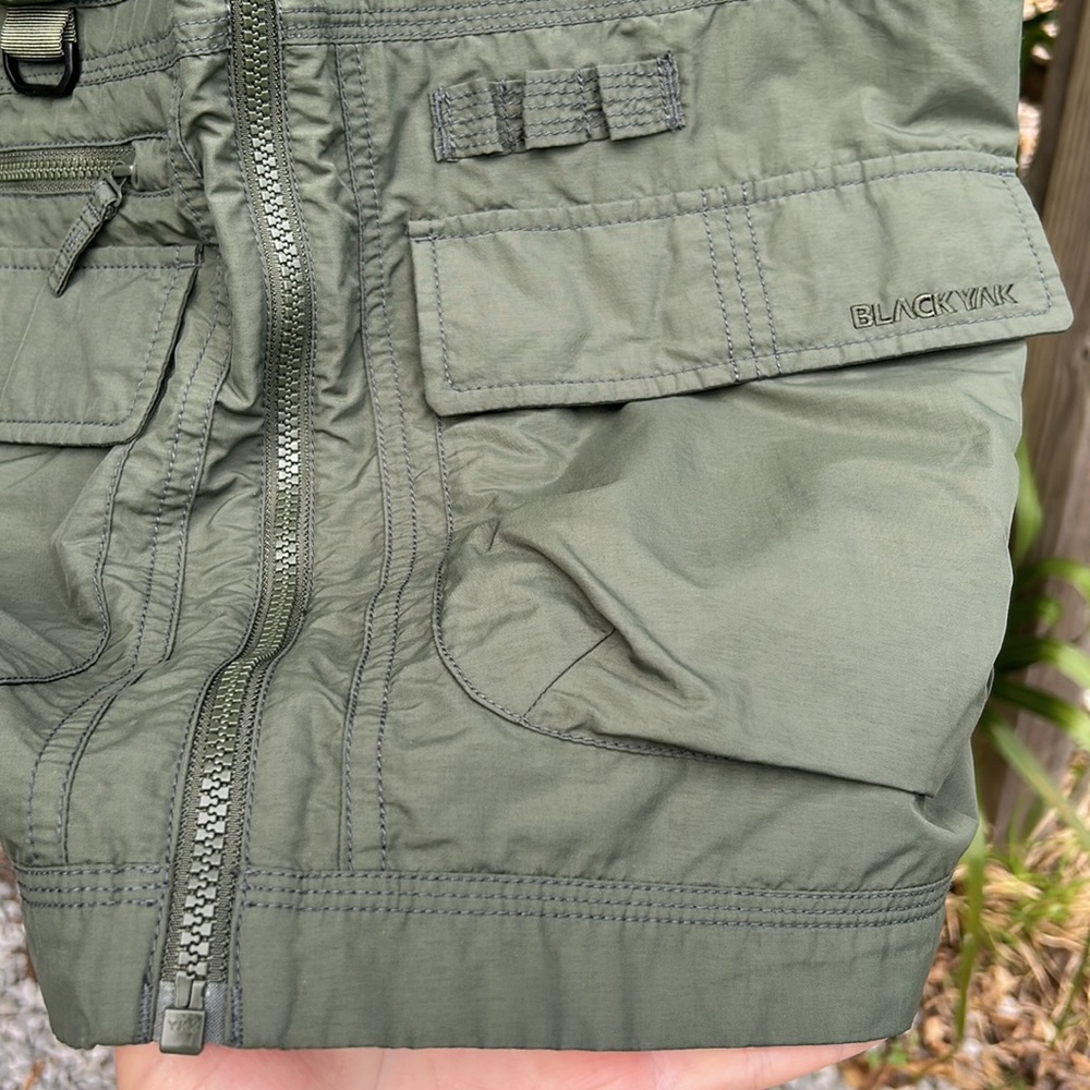Vest stylish functional multi purpose utility pockets velcro mesh high quality - Picture 6 of 14